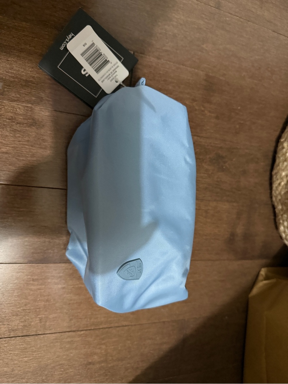 Heys Light Blue Cosmetic Pouch with Logo
